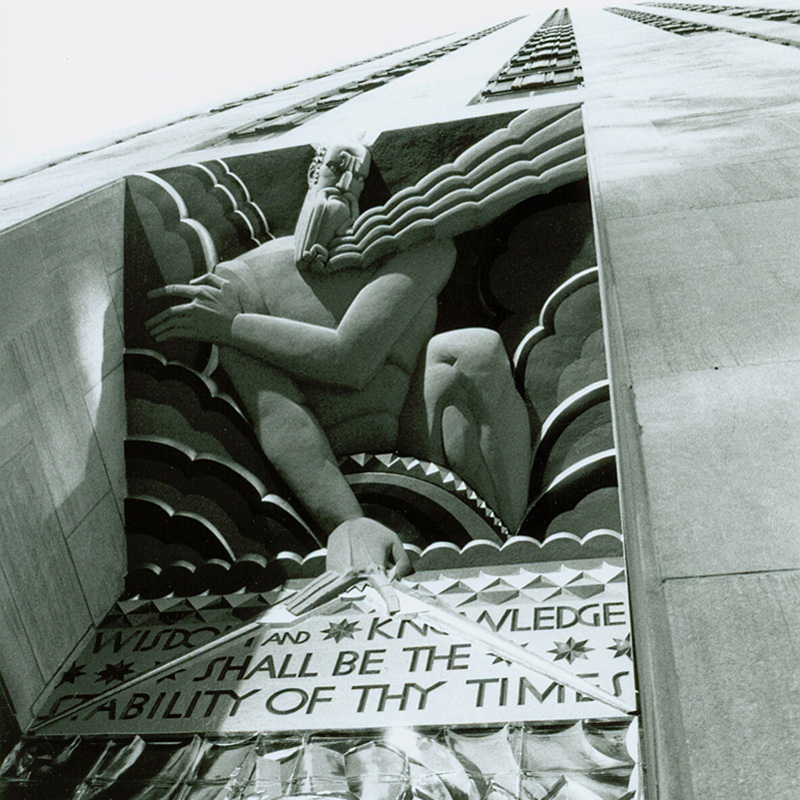 Entrée du Rockefeller Center