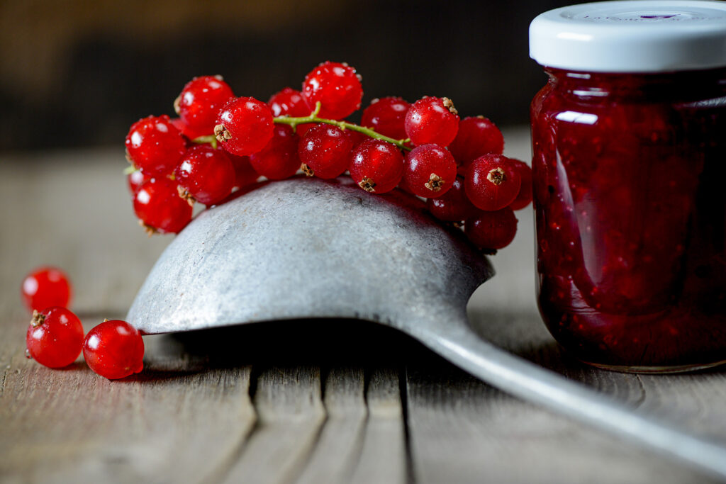 Pot de confiture de groseilles La Cour d'Orgères