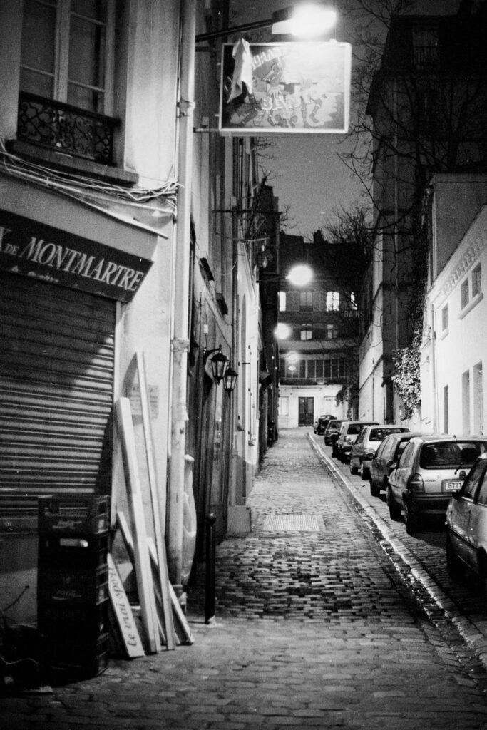 Quartier Montmartre à Paris