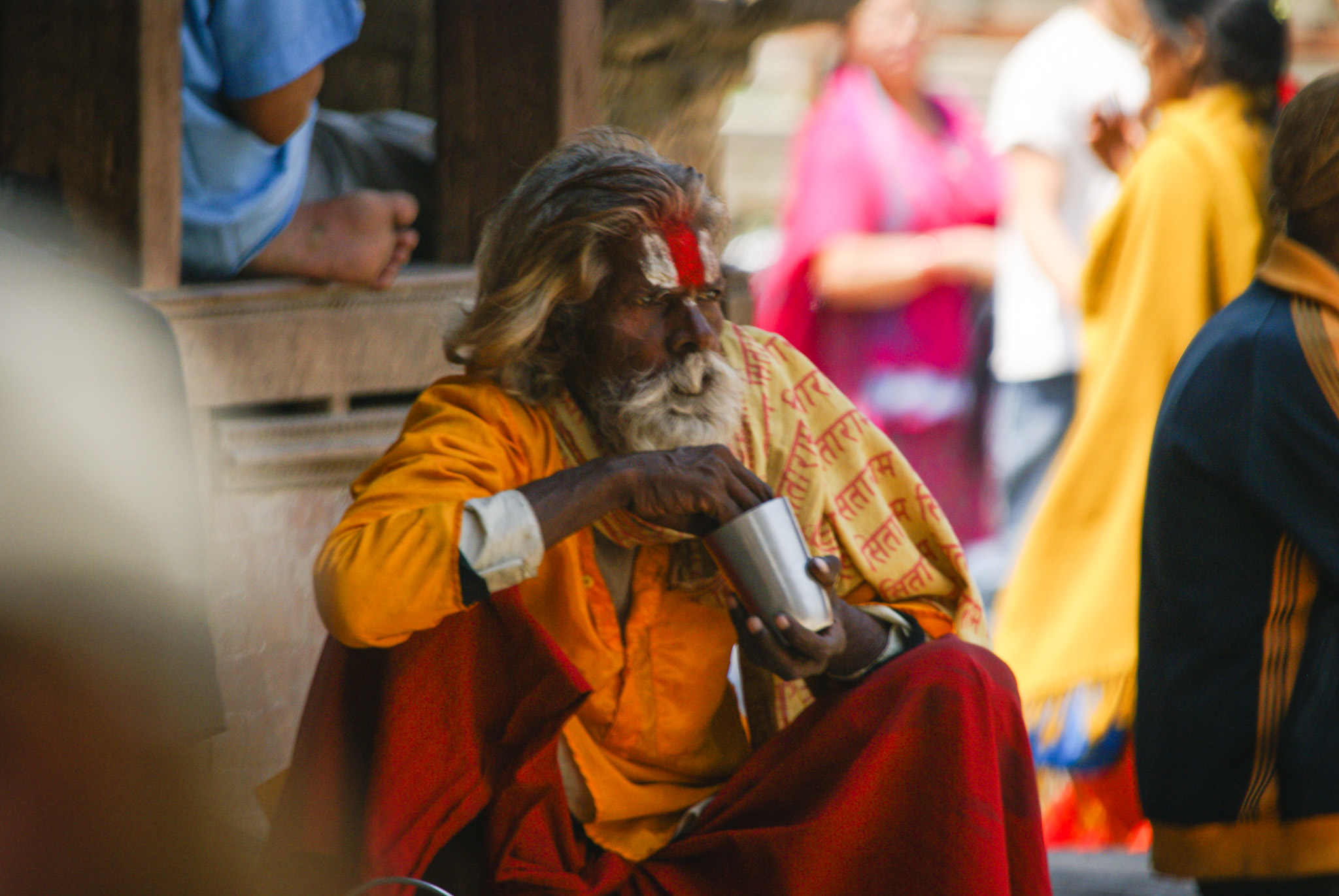 Le sadhu de Katmandou