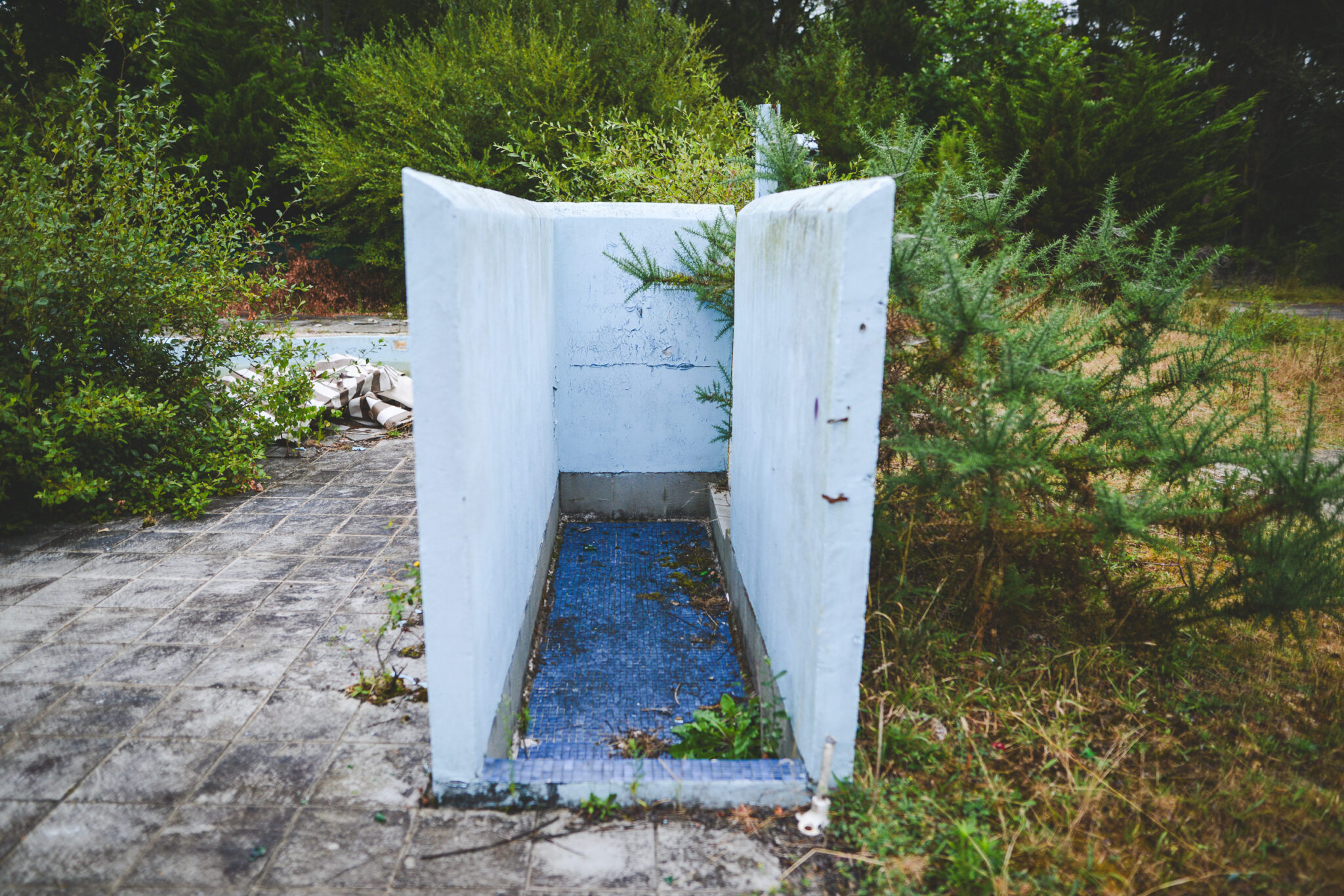 Pédiluve abandonné