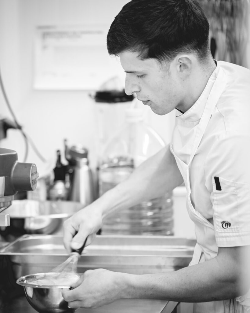 Jérémy Paquet en cuisine