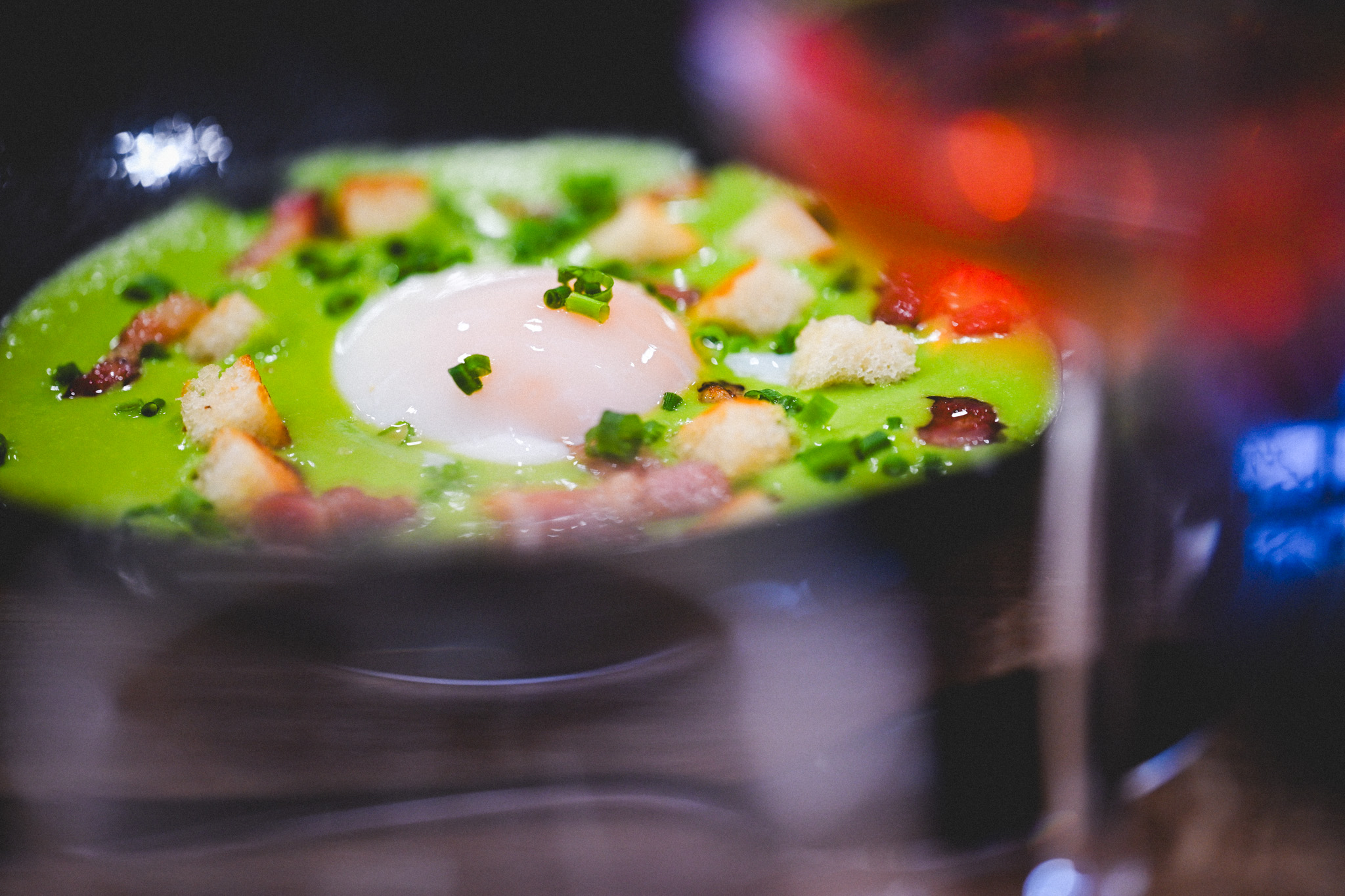 Photo culinaire de l'œuf parfait par Jérémy Paquet